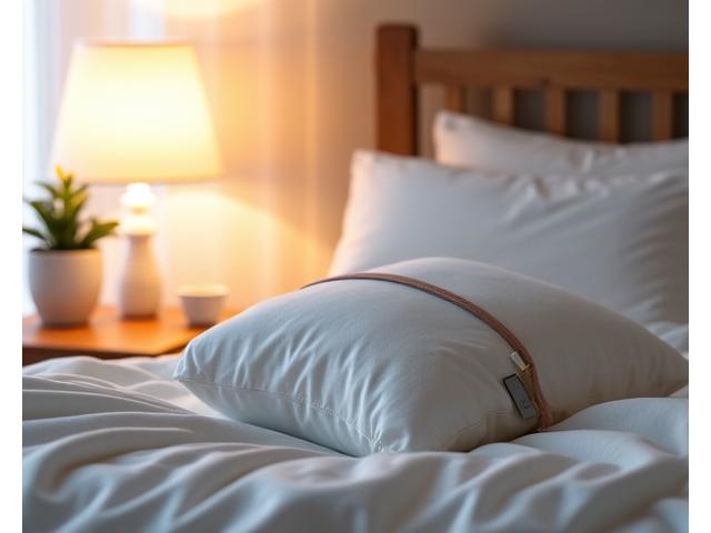Bedroom with soft lighting and comfortable bedding